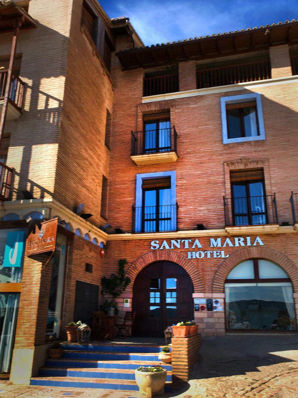 Hotel Santa Maria De Alquézar Dış mekan fotoğraf