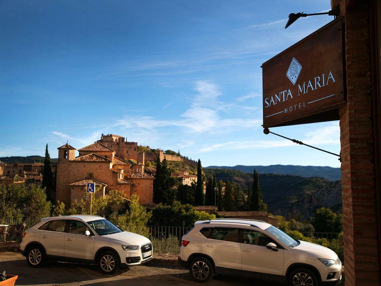 Hotel Santa Maria De Alquézar Dış mekan fotoğraf