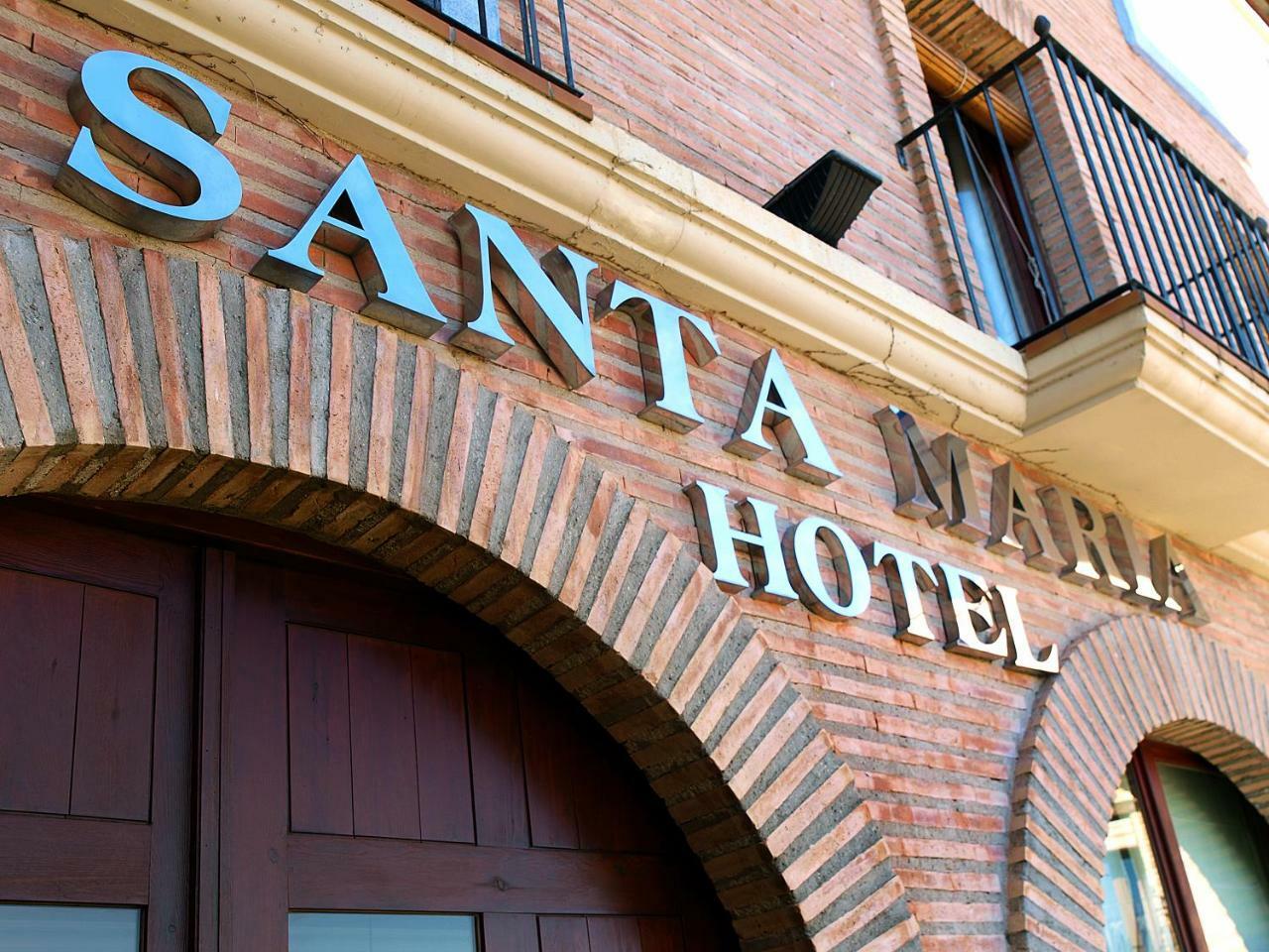 Hotel Santa Maria De Alquézar Dış mekan fotoğraf