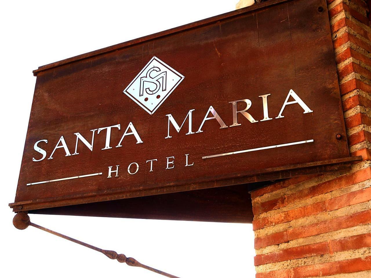 Hotel Santa Maria De Alquézar Dış mekan fotoğraf