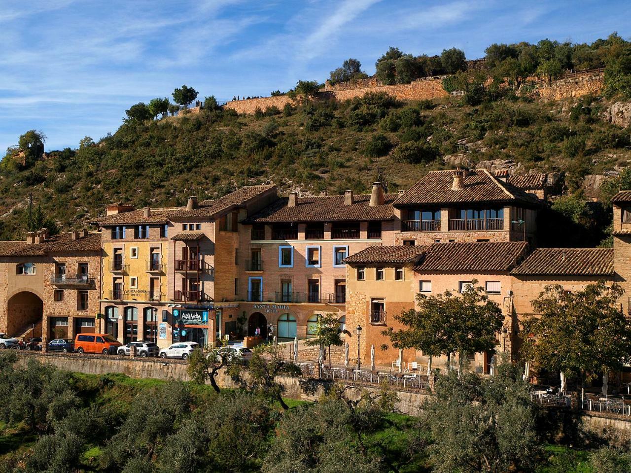 Hotel Santa Maria De Alquézar Dış mekan fotoğraf