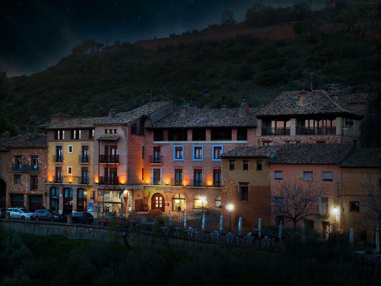 Hotel Santa Maria De Alquézar Dış mekan fotoğraf